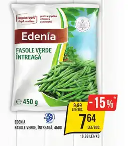 Mega Image Edenia fasole verde, întreagă Ofertă