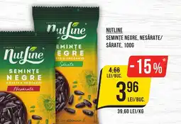 Mega Image Nutline seminţe negre, nesărate/ sărate Ofertă