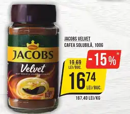Mega Image Jacobs velvet cafea solubilă Ofertă