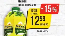 Mega Image Pfanner suc de ananas Ofertă