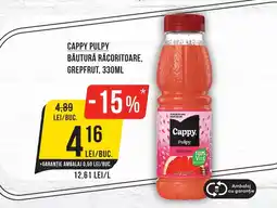 Mega Image Cappy pulpy băutură răcoritoare, grepfrut Ofertă