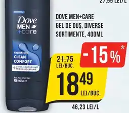 Mega Image Dove men+care gel de duş Ofertă