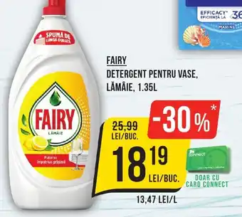 Mega Image Fairy detergent pentru vase, lămâie Ofertă
