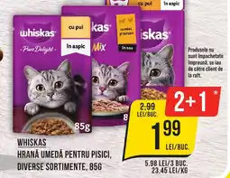 Mega Image WHISKAS Hrana umedă pentru pisici Ofertă