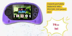Media Galaxy Consola portabila SERIOUX SRX- PGC200, 200 jocuri, mov Ofertă