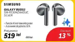 Flanco SAMSUNG Galaxy buds3 sm-r530nzaaeue, silver Ofertă