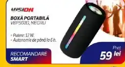 Flanco Boxă portabila vbps01g, negru Ofertă