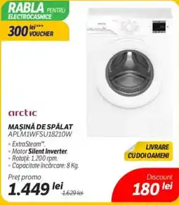 Flanco Arctic Maşină de spălat aplm1wfsu18210w • extra steam". Ofertă