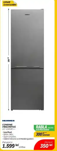 Flanco HEINNER Combina frigorifica hc-v341xe++ Ofertă