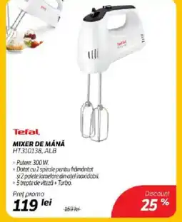 Flanco Tefal Mixer de mână ht310138, alb Ofertă