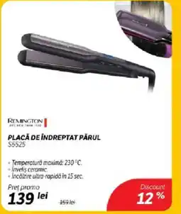 Flanco REMINGTON Placă de îndreptat părul s5525 Ofertă