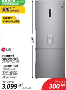 Flanco LG Combină frigorifică gbf567pzcmb Ofertă