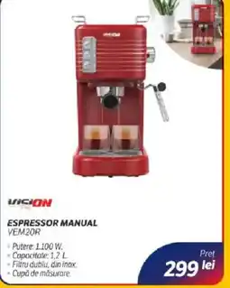Flanco Espressor manual vem20r Ofertă