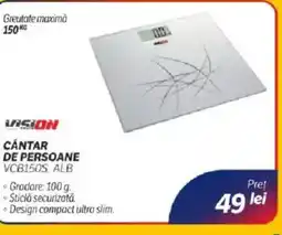 Flanco Cântar de persoane vcb150s, alb Ofertă