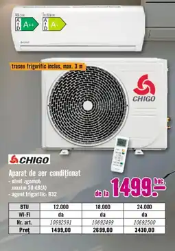 Hornbach CHIGO Aparat de aer condiționat Ofertă