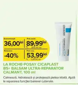 Dr.Max La Roche-posay cicaplast B5+ balsam ultra-reparator calmant Ofertă