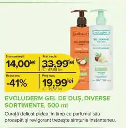 Dr.Max Evoluderm gel de duş Ofertă
