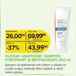 Dr.Max Ducray Anaphase+ şampon fortifiant și revitalizant Ofertă