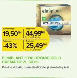 Dr.Max Elmiplant Hyaluronic gold cremă de zi Ofertă
