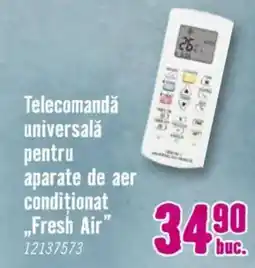 Hornbach Telecomandă universală pentru aparate de aer condiționat „Fresh Air' Ofertă