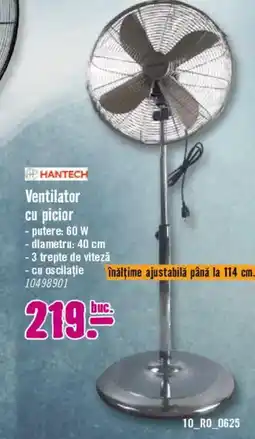 Hornbach HANTECH Ventilator cu picior Ofertă