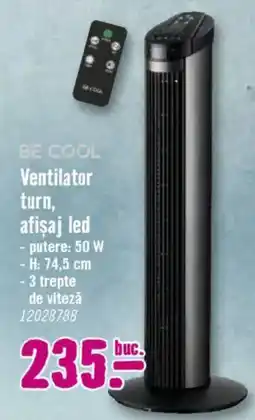 Hornbach Ventilator turn, afişaj led Ofertă