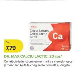 Dr.Max DR. MAX Calciu lactic Ofertă