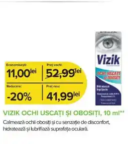 Dr.Max Vizik Ochi uscați și obosiți Ofertă