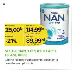 NESTLE NAN 3 Optipro lapte