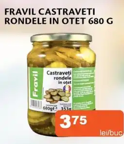 Fravil castraveti rondele in otet