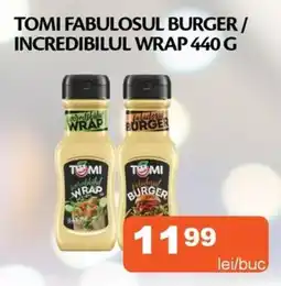Unicarm Tomi fabulosul burger / incredibilul wrap Ofertă