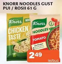 Unicarm Knorr noodles gust pui / rosii Ofertă