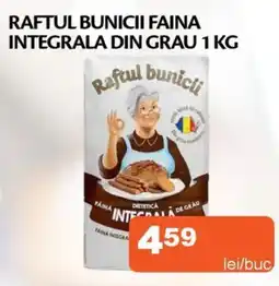 Unicarm Raftul bunicii faina integrala din grau Ofertă