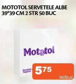 Unicarm Mototol servetele albe Ofertă