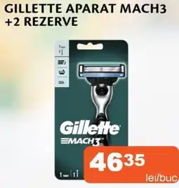 Unicarm Gillette aparat mach3 +2 rezerve Ofertă