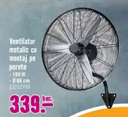 Hornbach Ventilator metalic cu montaj pe perete Ofertă
