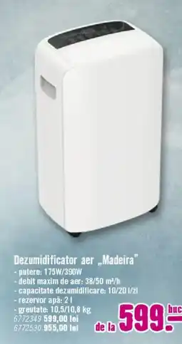 Hornbach Dezumidificator aer Madeira Ofertă