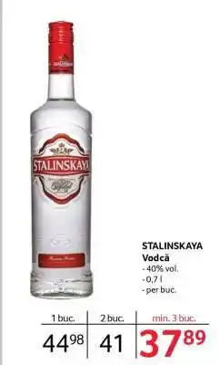 Selgros STALINSKAYA Vodcă Ofertă
