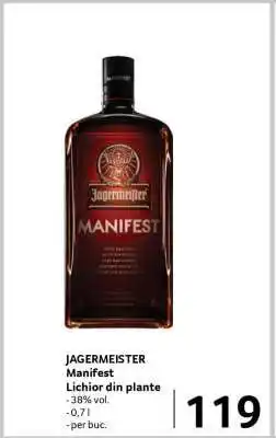 Selgros JÄGERMEISTER Manifest Ofertă