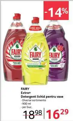 Selgros FAIRY Extra+ Ofertă
