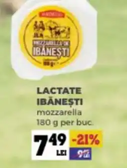 Annabella Lactate ibăneşti mozzarella Ofertă