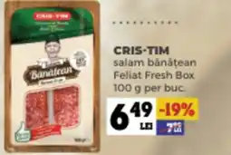 Annabella Cris-tim salam bănăţean feliat fresh box Ofertă
