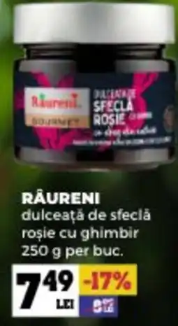 Annabella Râureni dulceaţă de sfeclă rosie cu ghimbir Ofertă