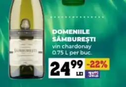 Annabella DOMENIILE SAMBUREȘTI vin chardonay Ofertă