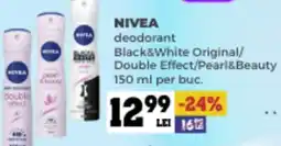 Annabella NIVEA deodorant Black&White Original/ Double Effect/Pearl&Beauty Ofertă