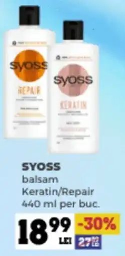 Annabella SYOSS balsam Keratin/Repair Ofertă