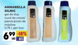 Annabella ANNABELLA ZILNIC gel de dus nucă de cocos/ piersicȧ/ulei de măsline Ofertă