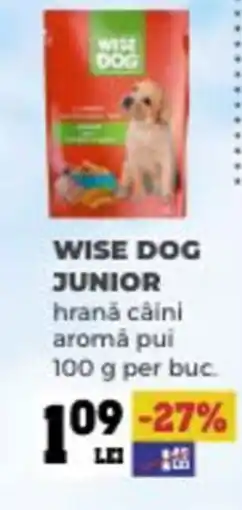 Annabella WISE DOG JUNIOR hrană câini aroma pui Ofertă