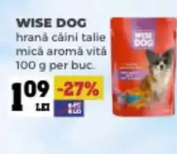 Annabella WISE DOG hrana caini talie micǎ aromă vită Ofertă