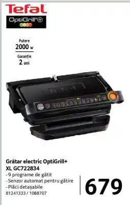 Selgros Grătar electric OptiGrill+ XL GC722834 Ofertă